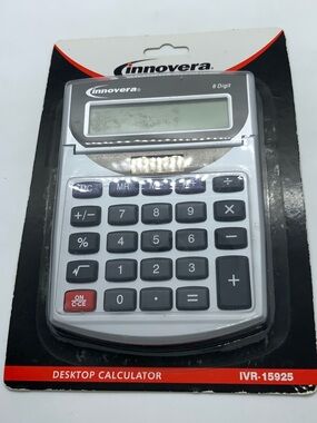 INNOVERA 8 DIGIT DESKTOP CALCULATOR IVR-15925